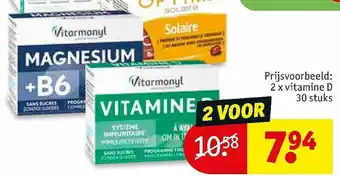 Kruidvat 2 X Vitamine D 30 Stuks aanbieding