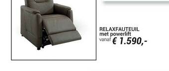 Relaxfauteuil Met Powerlift