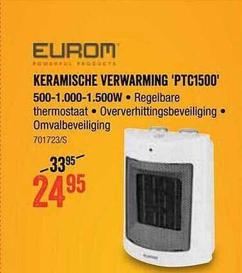 HandyHome Keramische verwarming aanbieding