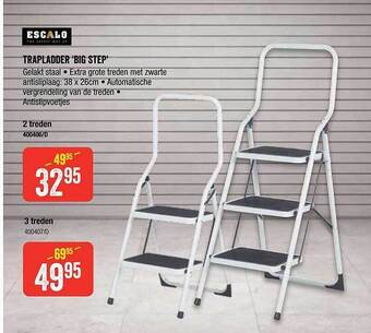 HandyHome Trapladder big step aanbieding