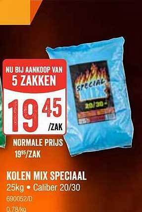 Kolen mix speciaal