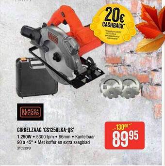 HandyHome Cirkelzaag aanbieding