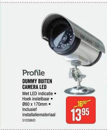 HandyHome Dummy buiten camera led aanbieding
