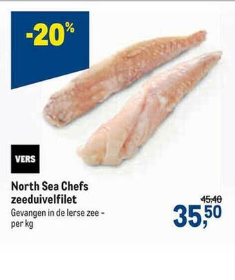 Makro North Sea Chefs Zeeduivelfilet aanbieding