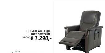 Relaxfauteuil Met Powerlift