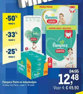 Pampers Pants En Babydoekjes