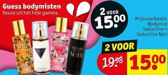 Kruidvat Guess Bodymisten aanbieding