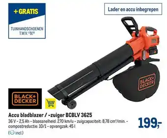 Accu bladblazer--zuiger