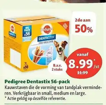 Pedigree dentastix 56pack