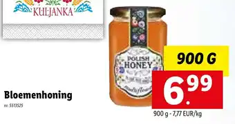 Kuljanka bloemenhoning 900G