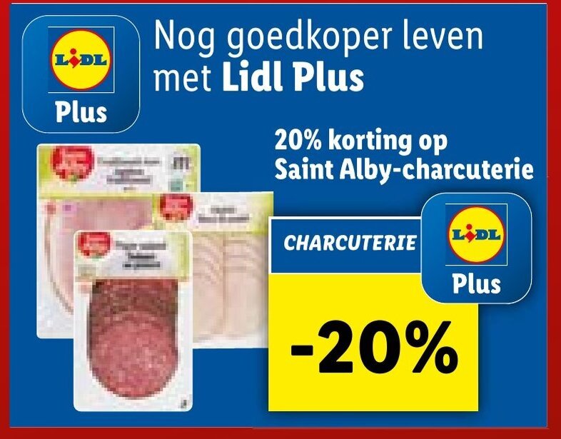 Saint Albycharcuterie promotie bij Lidl