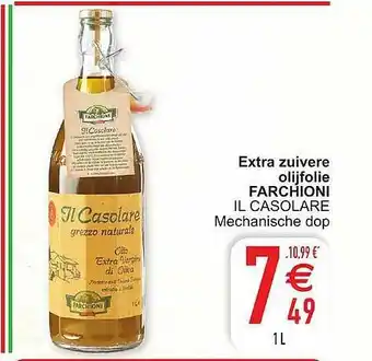 Cora Extra Zuivere Olijfolie Farchioni Il Casolare Mechanische Dop aanbieding