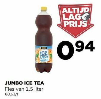 Jumbo Jumbo ice tea aanbieding