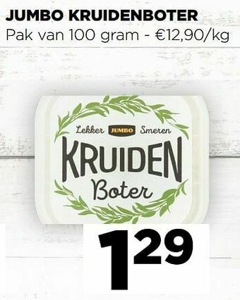Jumbo Jumbo kruidenboter aanbieding