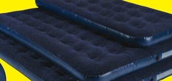 Jysk Flocked Luchtmatras B137 X L191 X H22cm aanbieding
