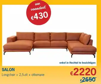 De Prijzenklopper Salon Longchair aanbieding