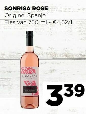 Jumbo Sonrisa rose aanbieding