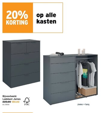 Ladekast James