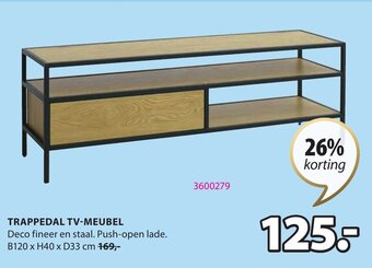 Jysk Trappedal TV-Meubel aanbieding
