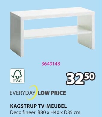 Jysk Kagstrup TV-Meubel aanbieding