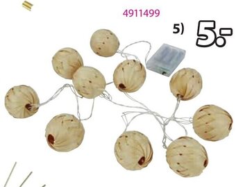 Jysk Sigurd Lichtketting aanbieding