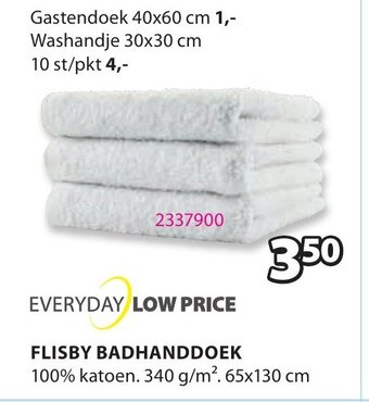Jysk Flisby Badhanddoek aanbieding