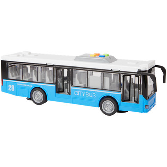 Action Speelgoed-stadsbus met geluid aanbieding