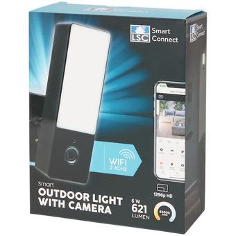 Lsc smart connect slimme lamp met camera