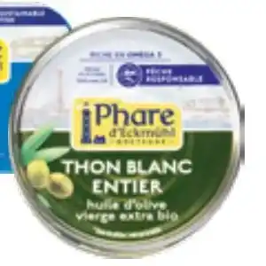 Ekoplaza Phare d'Eckmuhl Visconserven Witte Tonijn in Olijfolie 160g aanbieding