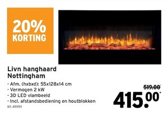 GAMMA Livn hanghaard Nottingham aanbieding