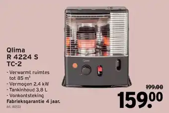 GAMMA Qlima R 4224 S TC-2 aanbieding