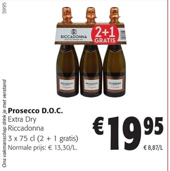 Colruyt Prosecco D.O.C. aanbieding