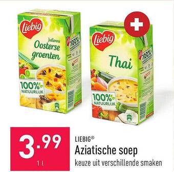 ALDI Liebig aziatische soep aanbieding