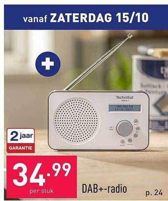 ALDI Dab+radio aanbieding