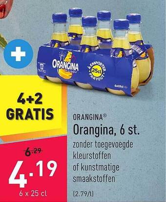 ALDI Orangina, 6 st aanbieding