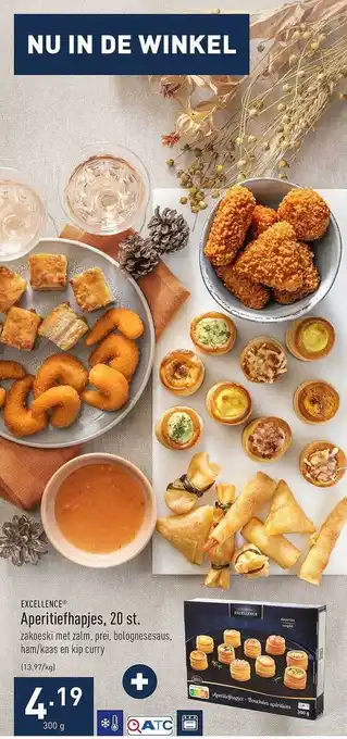ALDI Aperitiefhapjes, 20 st aanbieding
