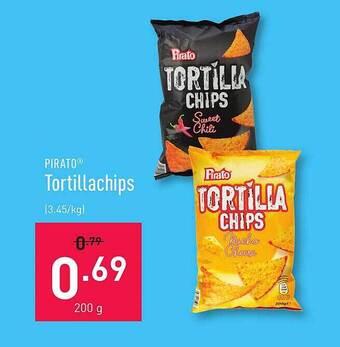 ALDI Pirato tortillachips aanbieding