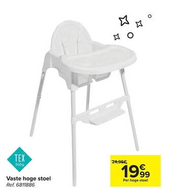 Carrefour Vaste hoge stoel aanbieding