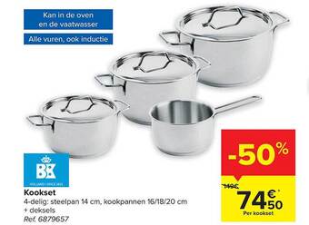 Carrefour Kookset aanbieding