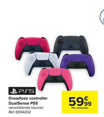 Carrefour Draadloze controller dualsense ps5 aanbieding