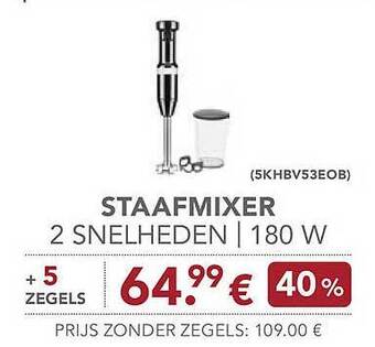 Carrefour Staafmixer aanbieding