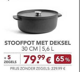 Carrefour Stoofpot met deksel aanbieding