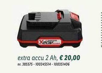 Lidl Extra accu aanbieding