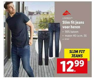 Slim fit jeans voor heren