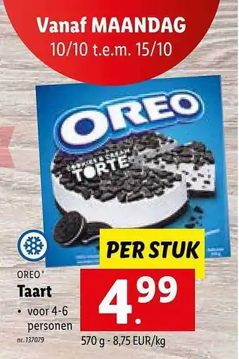 Oreo taart