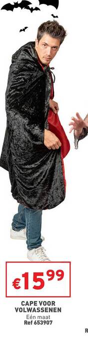 Trafic Cape voor volwassenen aanbieding