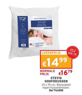 Trafic Stevig hoofdkussen aanbieding