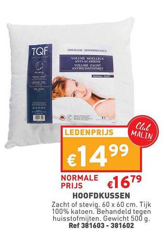 Trafic Hoofdkussen aanbieding