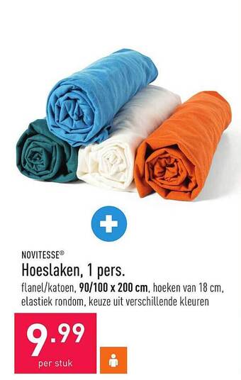 ALDI Hoeslaken, 1 pers aanbieding