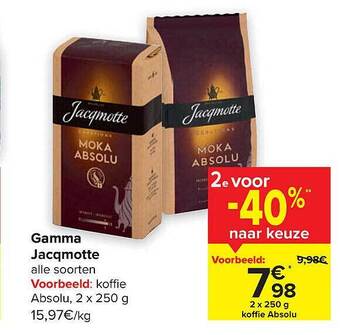 Carrefour Gamma jacqmotte aanbieding